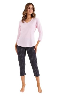 Piżama damska Cana 481 róż L