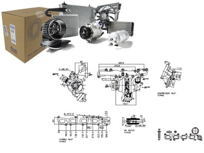 TURBINA NISSENS 93266 AUDI A3 Q2 SEAT ARONA ATECA IBIZA V LEON  