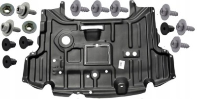 Toyota yaris ii 2 2006-2011 защита двигателя дизель фото №1