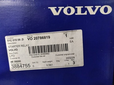 Перетворювач ксенон volvo 20786819 фото №1