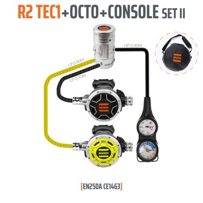 Automat oddechowy Tecline R2 TEC1 +octopus konsola
