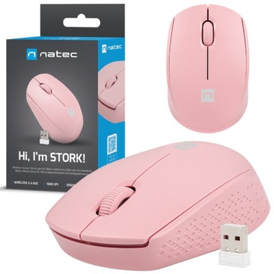 MYSZ MYSZKA DO KOMPUTERA LAPTOPA KOMPUTEROWA STORK 2 BEZPRZEWODOWA NATEC