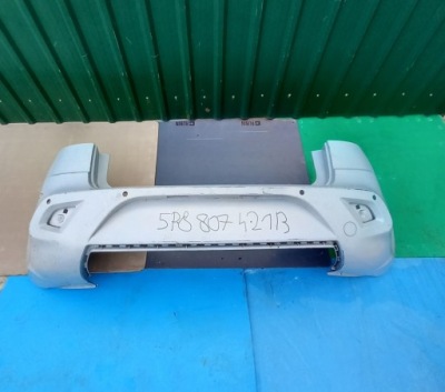 Seat altea freetrack бампер задня задній 5p8 807 421b фото №1