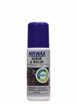 Impregnat Nikwax Nubuk & Welur 125ml gąbka
