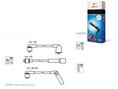 Провода зажигания kpl. daewoo janmor фото №1