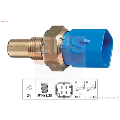 SENSOR TEMPERATURA DE LÍQUIDO REFRIGERACIÓN EPS 1.830.  