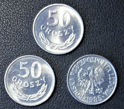 50 groszy 1985 stan menniczy