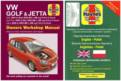 VW GOLF 5 PLUS JETTA (2004-2009) V MANUAL REPARACIÓN HAYNES +GRATIS 24H  