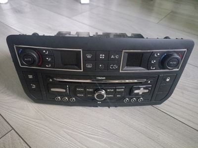 Панель управление обдув кондиционера радио cd 96715288zd citroen kompletny фото №1