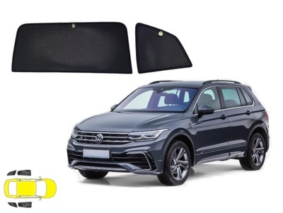 CORTINAS OSLONKI ANTISOLAR PARA VW TIGUAN II 2 ALLSPACE ROLETKI  