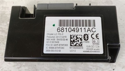Модуль bluetooth jeep compass i 06-16r lift 68104911ac фото №1