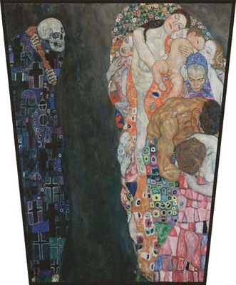 Ekran Śmierć i życie Gustav Klimt