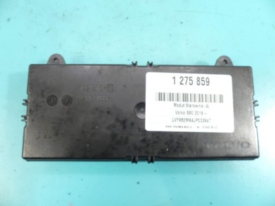 Блок управления модуль кондиционера volvo s90 2016- фото №1