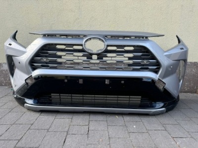 Toyota rav4 v 5 19- бампер передний перед pdc spr фото №1