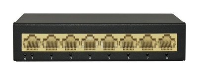 Switch LAN 8-portowy S1008 gigabit Internec