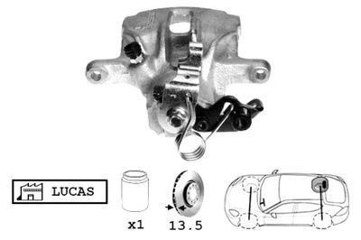 SASIC SOPORTE DE FRENADO  