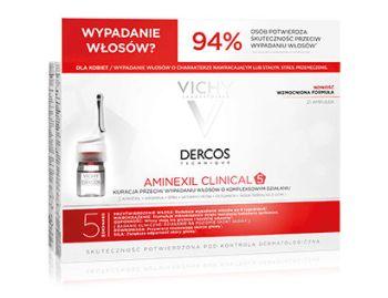 VICHY Dercos AMINEXIL CLINICAL 5 damski, 21 ampułek