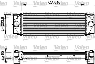 V 817994 РАДІАТОР ІНТЕРКУЛЕР MERCEDES SPRINTER