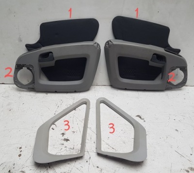 Обивка обшивка рамка дверь перед правый левый ducato iii jumper boxer фото №1