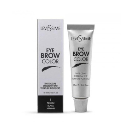 Farba do brwi Levissime Eyebrow Color 15 ml czarna
