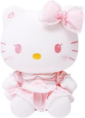 MASKOTKA HELLO KITTY KOT PLUSZ PINK SKIRT 30CM