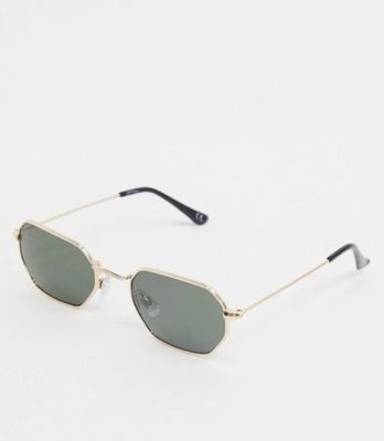 ZŁOTE OKULARY PRZECIWSŁONECZNE FA9 NJ5