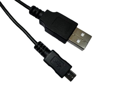 Kabel przewód USB A - microUSB 0.5m czarny