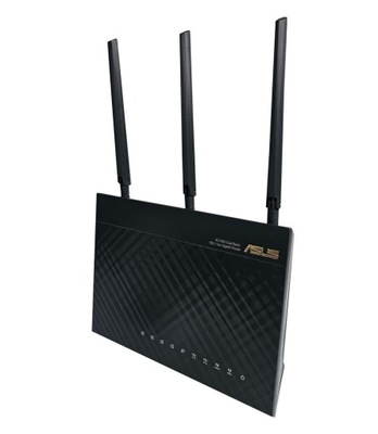 ROUTER ASUS RT-AC68U 4x1GB 2xUSB WiFi 5 1900Mbps