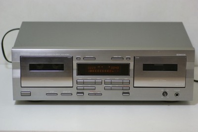 DECK * Magnetofon dwu-kasetowy Yamaha KX-W321 tytanowy