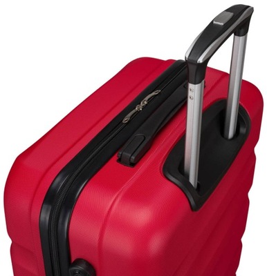 Średnich rozmiarów walizka z tworzywa ABS+ Peterson