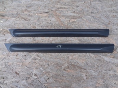 Левая правая молдинг дверь задняя audi a6 c5 allroad 4b фото №1