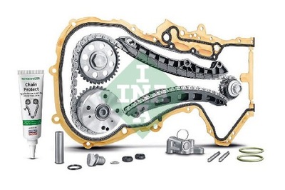 A07554 INA ENGRANAJE DE DISTRIBUCIÓN JUEGO LANCUCHOWY SKODA VW 1.4TSI 2006 PIEZAS INA  