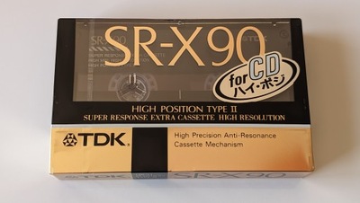 TDK SR-X 90 1989 Japan 1szt