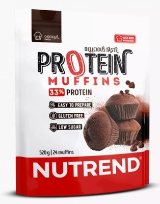 Nutrend Protein Muffins 520g Mufinki Białkowe Czekolada
