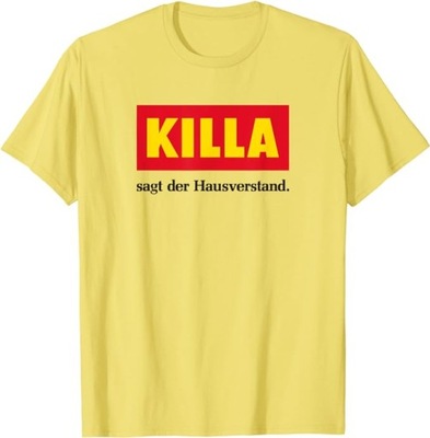 Q3190 MĘSKA BAWEŁNIANA KOSZULKA T-SHIRT Z NAPISAMI KILLA XL