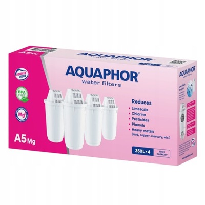 Wkład filtrujący filtr wody Aquaphor A5 350L 3 szt