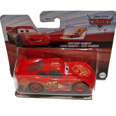 Mattel zygzak McQueen cars auta auto napęd pull back