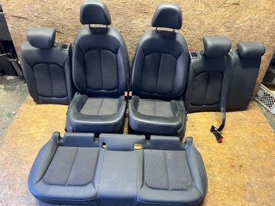 Салон сиденья полукожа audi a3 8v sportback фото №1