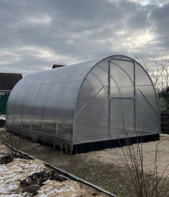 Szklarnia 3x4m z poliwęglanu 6mm