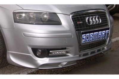 AUDI A3 8P 2003-2008 ДОLIFT ДО LIFTINGIEM ДОКЛАДКА БАМПЕРА PRZÓDSOBM