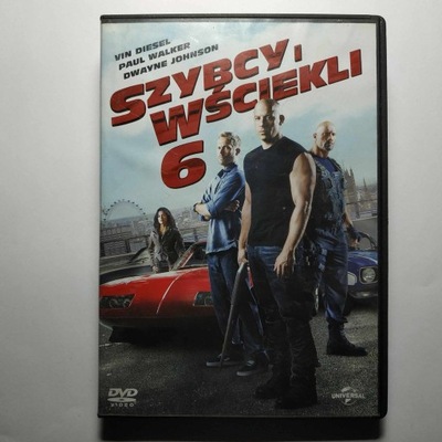 SZYBCY I WŚCIEKLI 6 DVD