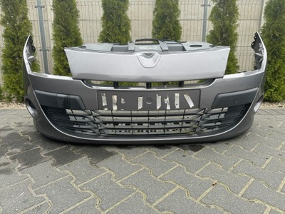 Бампер перед передній renault megane iii + плита фото №1