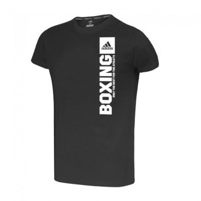 T-SHIRT KOSZULKA ADIDAS BOXING BOKS czarna rozmiar XL