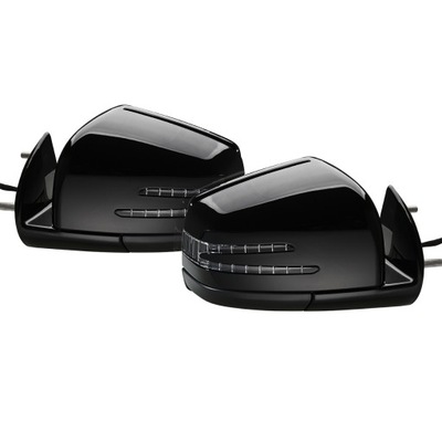 SET MIRRORS SIDE IN COLOR CZARNYM FOR MERCEDESA KLASY W164 ML  