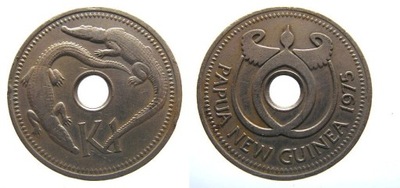 8715. PAPUA NOWA GWINEA, 1 KINA 1975