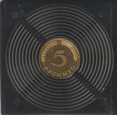 NRF 5 Pfennig 1950 G stan UNC