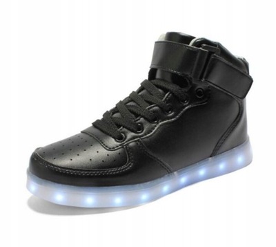 Buty sportowe LED podświetlane powietrzem