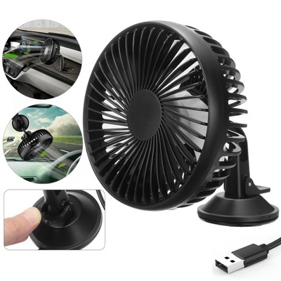 MINI VENTILADOR AL VENTOSA VENTILADOR AUTO USB 12V/24V  