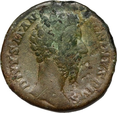 Cesarstwo Rzymskie, Marek Aureliusz 161-180, sesterc, Rzym