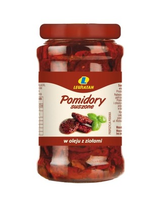 POMIDORY SUSZONE W OLEJU Z ZIOŁAMI 270 g